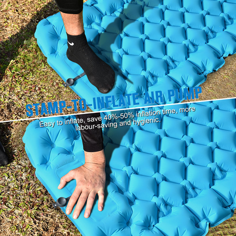 AKSOUL Camping Sleeping Pad Camp Cot Mattress & Reviews Wayfair